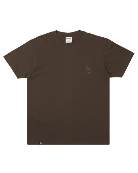 Lawless Jakarta – Initials Logo Drip Embroidered – Night Brown
