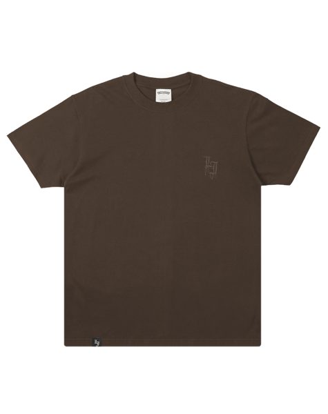 Lawless Jakarta – Initials Logo Drip Embroidered – Night Brown