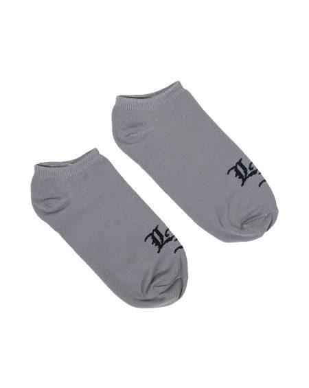 Lawless Jakarta – Deerhoof Initials Anklet Socks – Gray